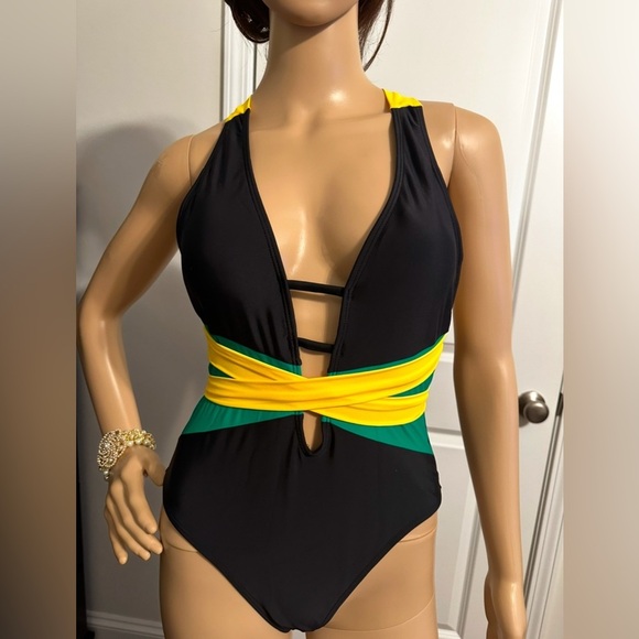(NWT)One Piece Caribbean Body Shaping Monokini Swimsuit - Picture 6 of 7